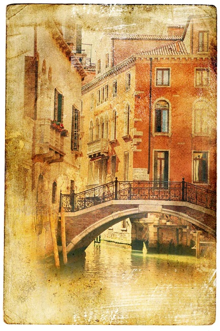 Фотообои De-Art Винтажная Венеция V2-004