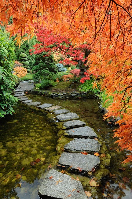 Фотообои De-Art Японский сад V2-018