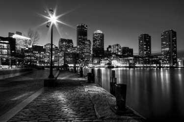 Фотообои De-Art Огни Бостона V4-022