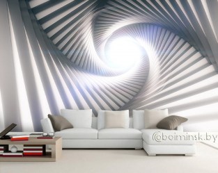 Фотообои De-Art Круговорот в интерьере