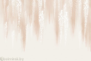 Фотообои De-Art Глициния фреска