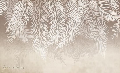 Фотообои De-Art Листья пальмы фреска-15