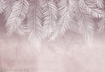 Фотообои De-Art Листья пальмы фреска-16
