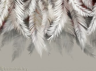 Фотообои De-Art Листья пальмы фреска-17