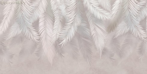 Фотообои De-Art Листья пальмы фреска 20