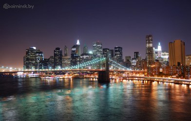 Фотообои De-Art Манхеттен скайлайн