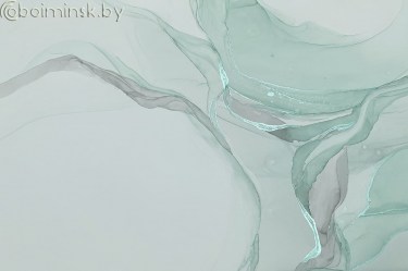 Фотообои De-Art Оникс латте бирюза