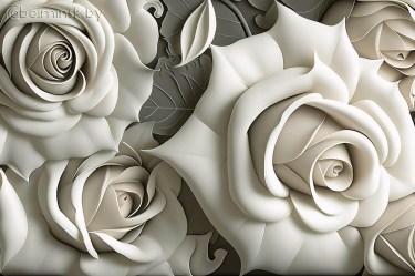 Фотообои De-Art Розы 3Д