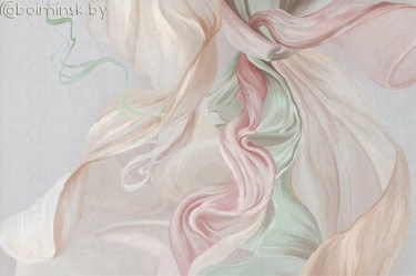 Фотообои De-Art Шелк фреска мультиколор