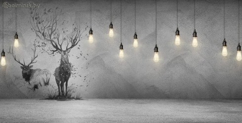 Фотообои De-Art В стиле лофт фреска