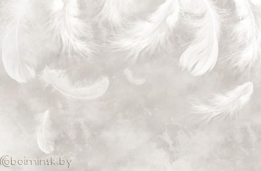 Фотообои De-Art Воздушные перья